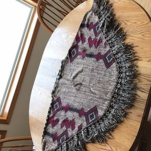 Sleeved Poncho. Never worn.